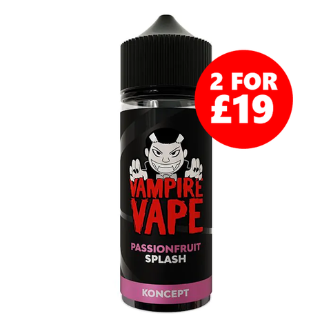 Passionfruit Splash - 100ml (Vampire Vape Koncept) - 2 for £19