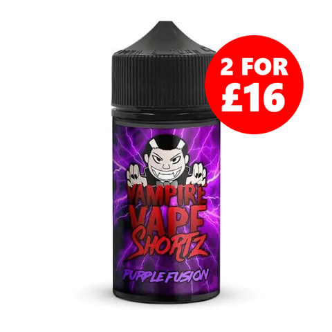 Purple Fusion - 50ml (Vampire Vape Shortz) - 2 for £16