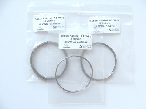 Kanthal A1 - 28 AWG (0.34mm)